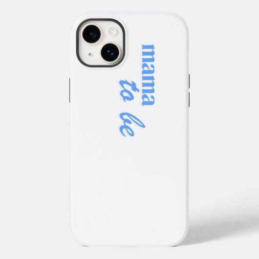 Étui pour téléphone 14 "future maman" (Verso)