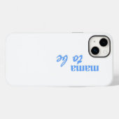 Étui pour téléphone 14 "future maman" (Verso (horizontal))