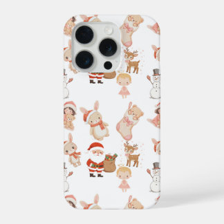 Étui pour téléphone à personnages de Noël