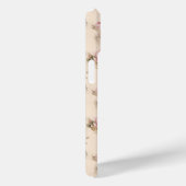 Étui pour téléphone cellulaire iphone 15 avec rose (Verso / Droite)
