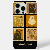 Étui pour téléphone Citrouille d'Halloween | Cadea (Verso)