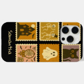 Étui pour téléphone Citrouille d'Halloween | Cadea (Verso (horizontal))