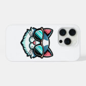 Étui pour téléphone Cool Cat – Style félin tendanc (Verso Horizontal)