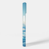 Étui pour téléphone Dreamy Blue Clouds - Grille de (Verso / Droite)