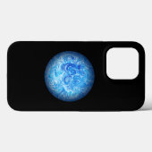 Étui pour téléphone en art fluide Calm Tide iPhone (Verso (horizontal))