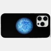 Étui pour téléphone en art fluide Calm Tide iPhone (Verso (horizontal))