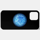 Étui pour téléphone en art fluide Calm Tide iPhone (Verso (horizontal))
