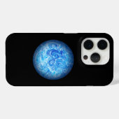 Étui pour téléphone en art fluide Calm Tide iPhone (Verso (horizontal))