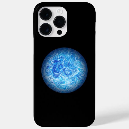 Étui pour téléphone en art fluide Calm Tide iPhone (Verso)