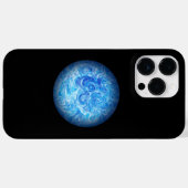 Étui pour téléphone en art fluide Calm Tide iPhone (Verso (horizontal))