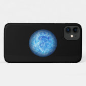 Étui pour téléphone en art fluide Calm Tide iPhone (Dos (Horizontal))