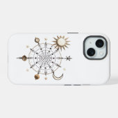 Étui pour téléphone Équilibre Céleste (Verso Horizontal)
