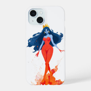 Étui pour téléphone Fire Queen, Art Féminin Audaci