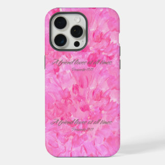 Étui pour téléphone Fleur de Pivoine Rose - Un Ami