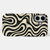Étui pour téléphone Groovy Swirl (Verso (horizontal))