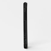 Étui pour téléphone noir iPhone 11 (Dos/Gauche)
