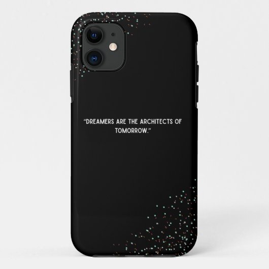 Étui pour téléphone noir iPhone 11 (Dos)