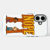 Étui pour téléphone Nope (Verso (horizontal))