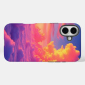 Étui pour téléphone Nuages Coucher de Soleil (Verso (horizontal))
