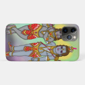 Étui pour téléphone Ram & Krishna (Dos (Horizontal))
