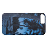 Étui pour téléphone Tropical Night Palm Beach (Dos (Horizontal))