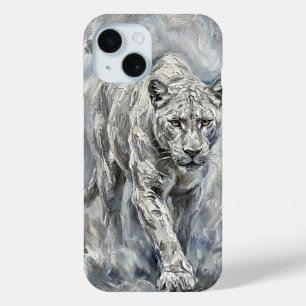 Étui pour téléphone White Panther – Collection Eth
