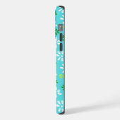 Étui pour Turquoise Flowers Pattern 15 Pro Max (Côté gauche)