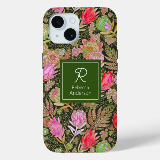 Étui Protea Garden Case-Mate pour iPhone (Verso)
