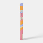 Étui rigide imprimé pour iPhone 15 - Dessin tendan (Côté gauche)