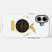 Étui RISE Gold Phoenix Motivational pour iPhone 16 (Verso (horizontal))