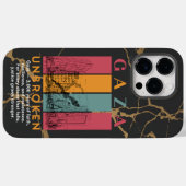 Étui robuste pour iPhone 14 Pro Max - Gaza Palesti (Verso (horizontal))