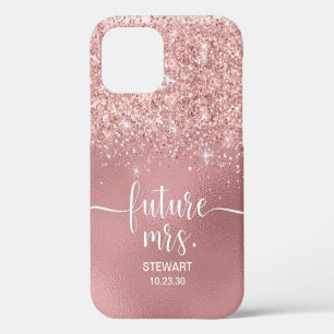Étui Rose Gold Future Mrs Glitter Case-Mate pour i