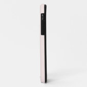 Étui rose pour iPhone 11 Flamants (Dos/Gauche)