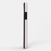 Étui rose pour iPhone 11 Flamants (Dos/Droite)