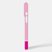 Étui rose pour iPhone avec motif de chaton mignon (Verso / Gauche)