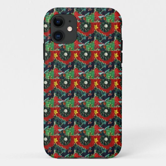 Étui rouge et vert pour iphone5 (Dos)