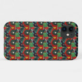Étui rouge et vert pour iphone5 (Dos (Horizontal))