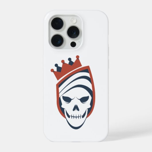 Étui Royal Skull Shield pour iPhone 15 Pro (Verso)
