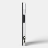 Étui Sardar Sketch Swag pour iPhone 13 – Noir & Bl (Verso / Droite)