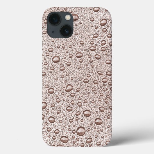 Étui Sepia gouttes d'eau Case-Mate pour iPhone (Verso)