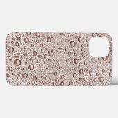 Étui Sepia gouttes d'eau Case-Mate pour iPhone (Verso (horizontal))