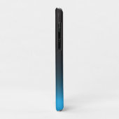 Étui simple noir et bleu pour iPhone 7, résistant (Dos/Gauche)