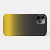 Étui Simple Noir et Or pour iPhone 7 (Dos (Horizontal))
