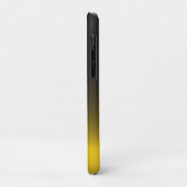 Étui Simple Noir et Or pour iPhone 7 (Dos/Gauche)