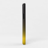 Étui Simple Noir et Or pour iPhone 7 (Dos/Droite)