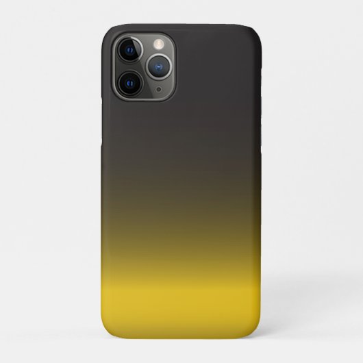 Étui Simple Noir et Or pour iPhone 7 (Dos)