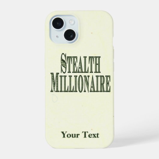 Étui Stealth Millionaire Case-Mate pour iPhone (Verso)