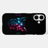 Étui SYSTEM_GMR Cyberpunk Glitch Skull Résistant (Verso (horizontal))