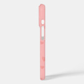 Étui Téléphone Cœurs Rose Pastel (Verso / Gauche)