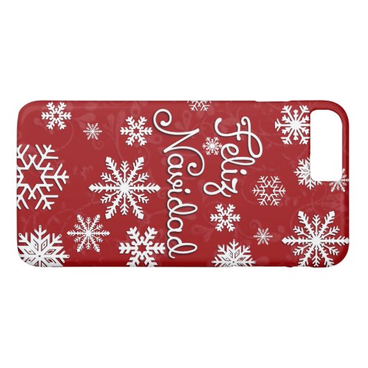 Étui téléphone Noël Feliz Navidad (Dos (Horizontal))